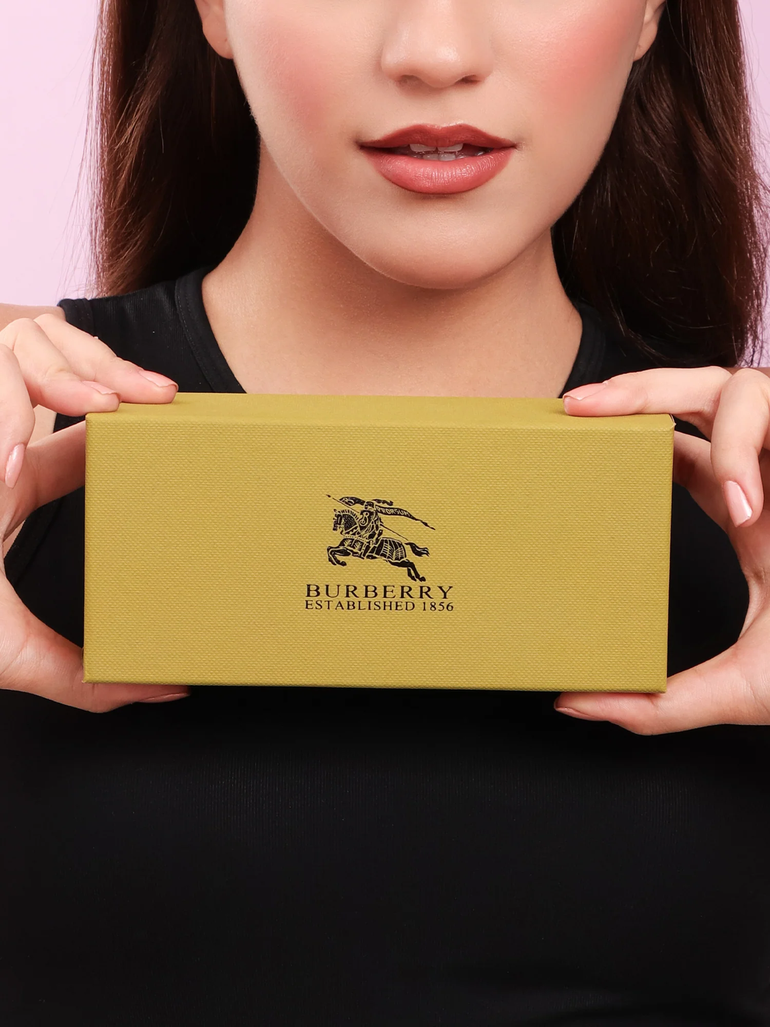 Arctic White Rectangular Sunglasses by Burberry - Image 7