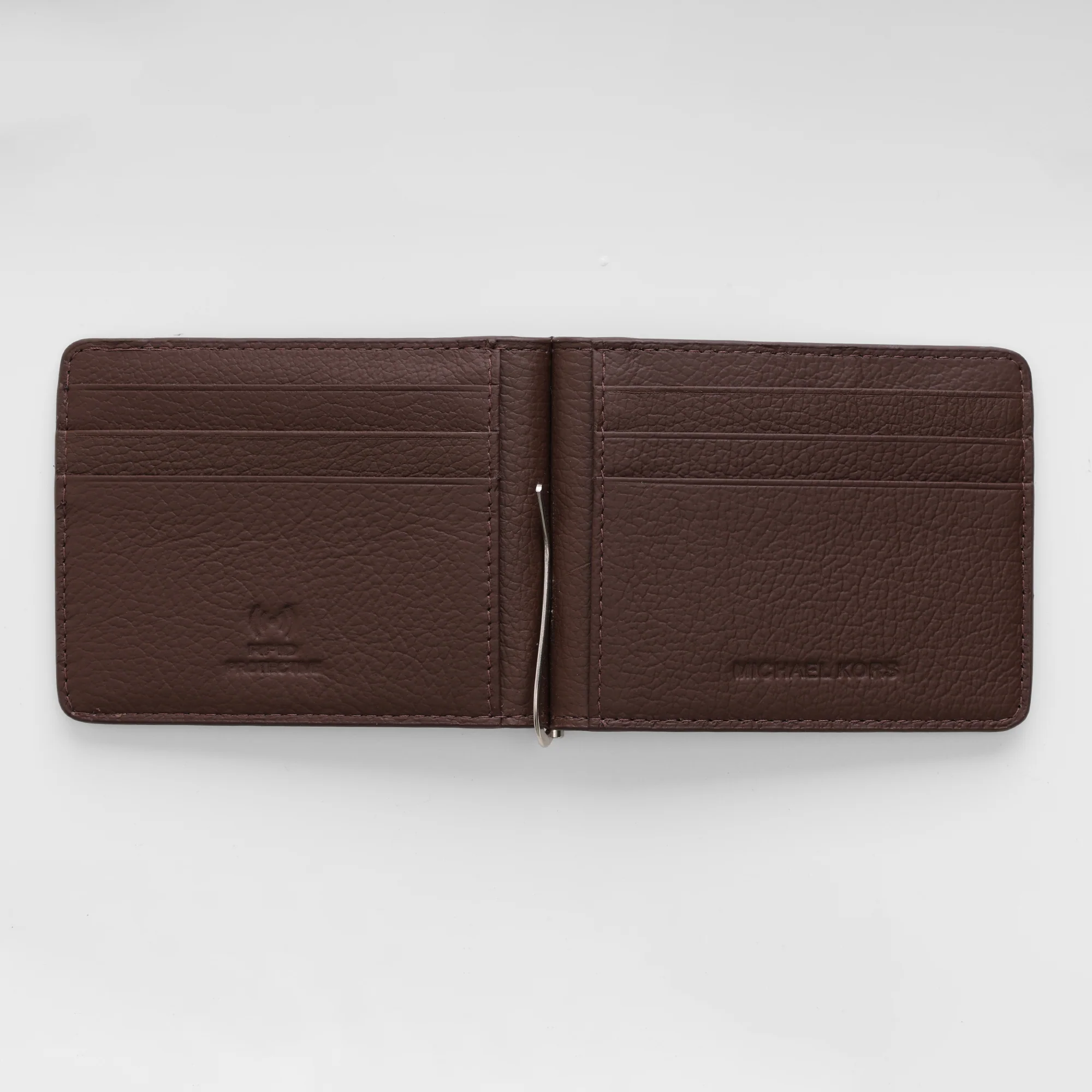Kors Signature Monogram Leather Wallet - Image 4