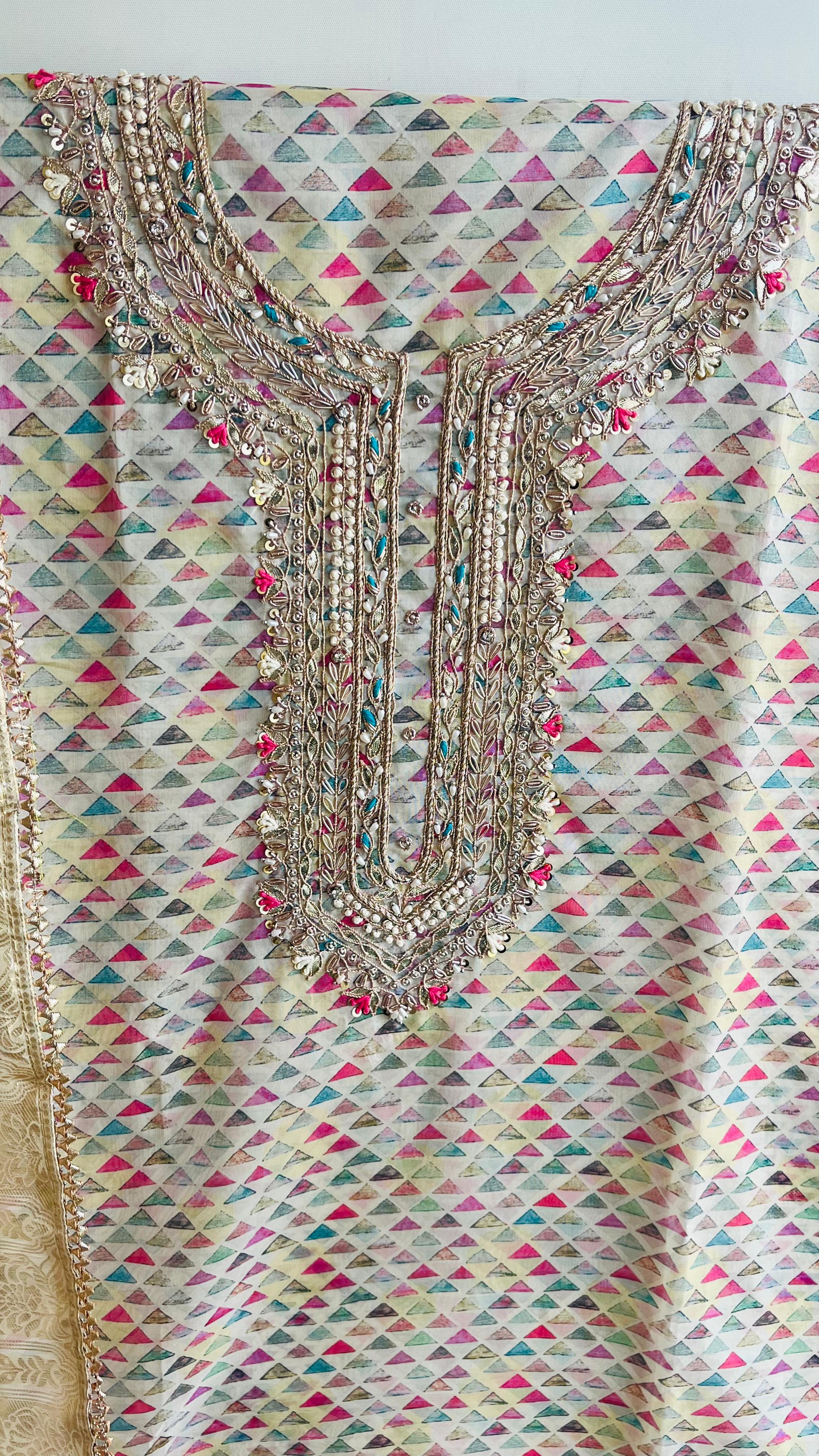 Lemon Yellow Unstitched Suit - Image 3