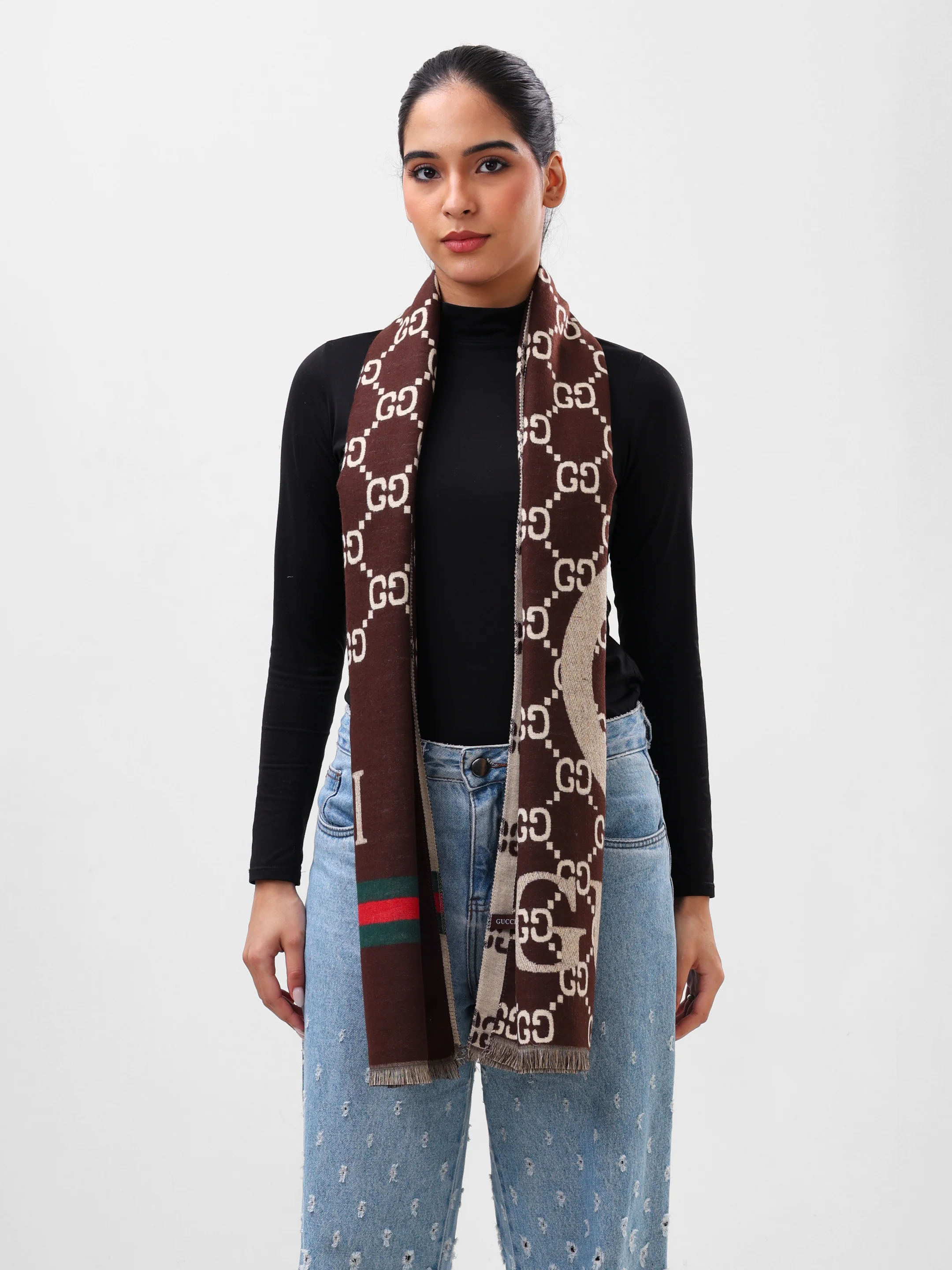 Monogram Heritage Scarf - Image 4