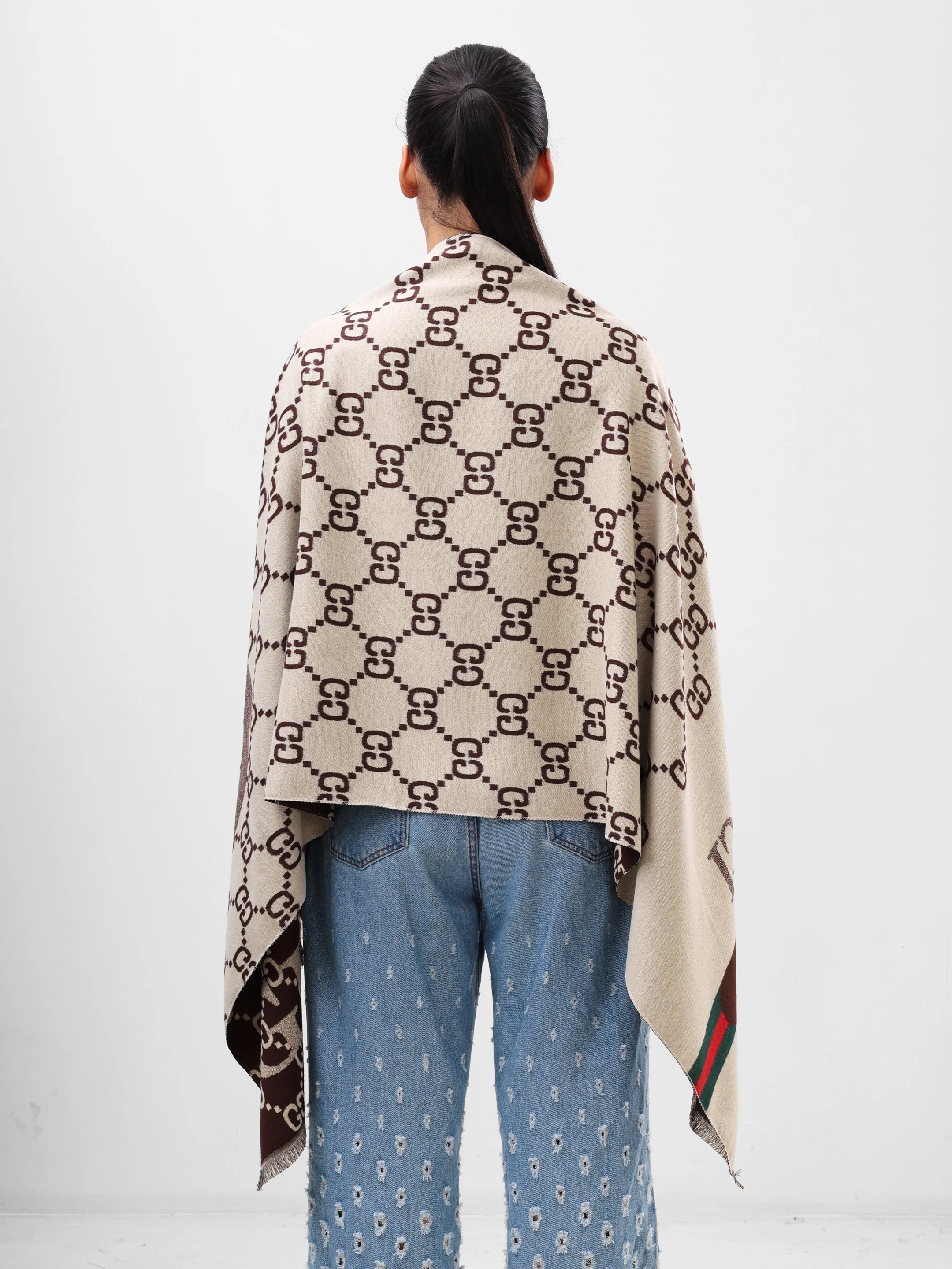 Monogram Heritage Scarf - Image 6