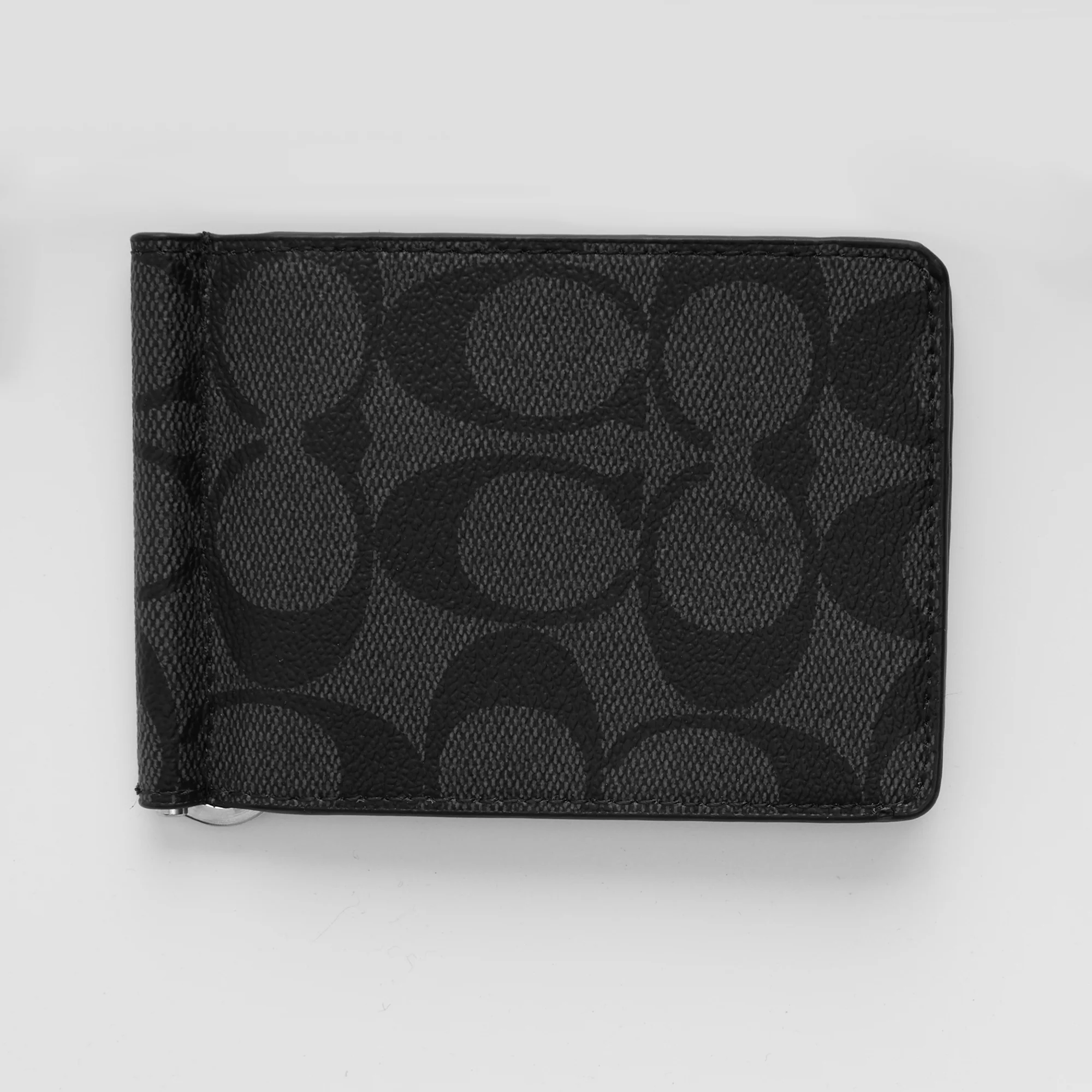 New York Signature Canvas Bifold Wallet - Image 3