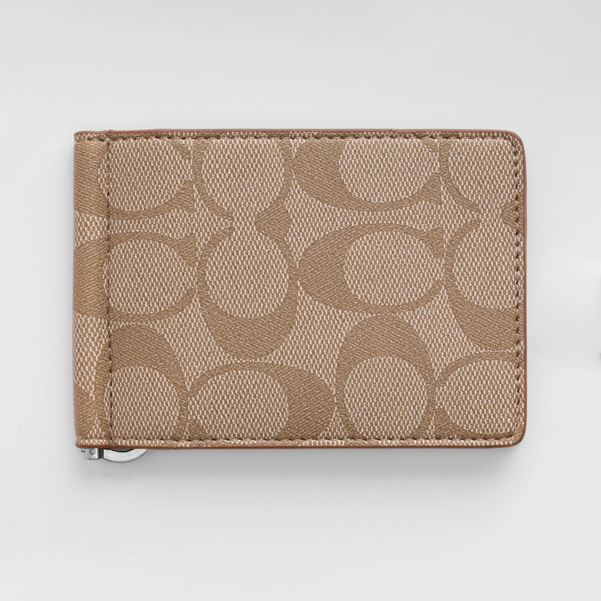 Signature Slim Wallet – Khaki Tan - Image 3