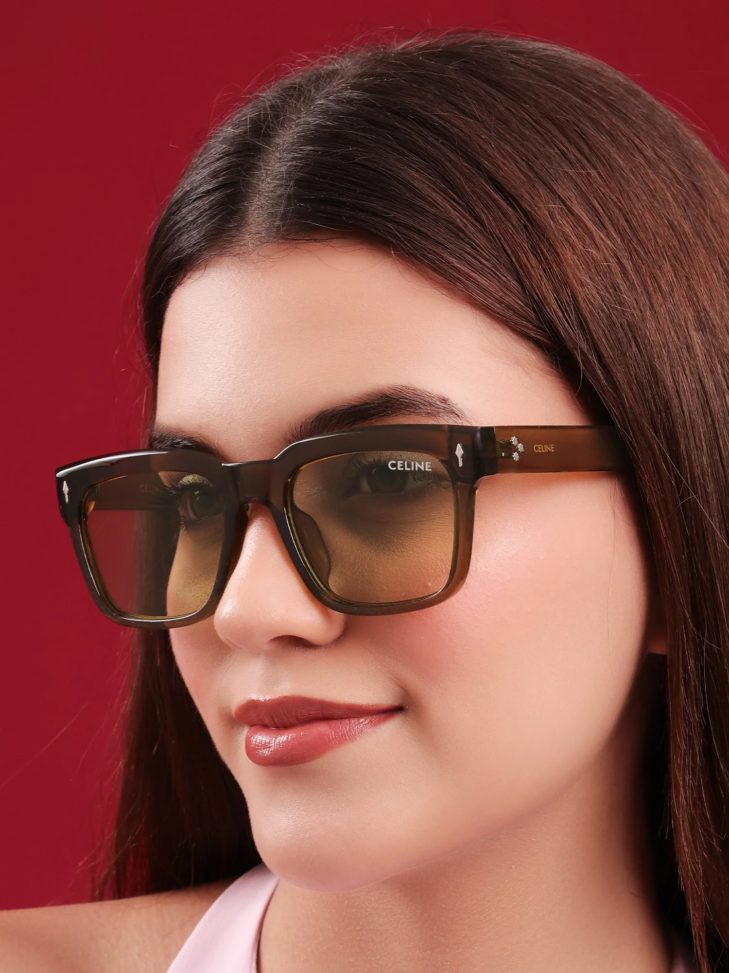 Square Tinted Sunglasses - Image 6
